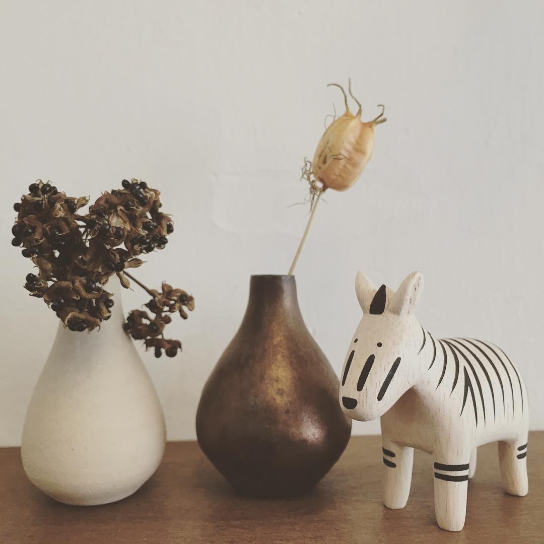 Pole pole wooden animal Zebra