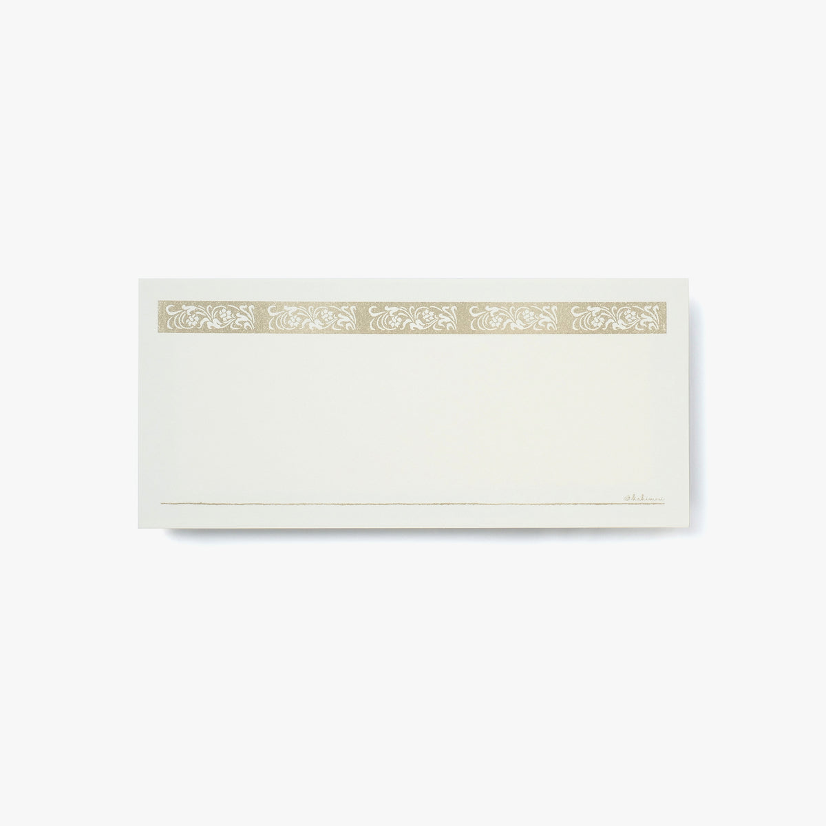 Single note Floral Sepia
