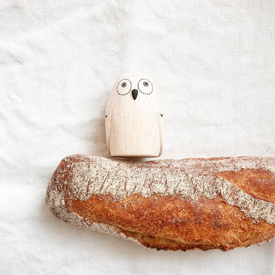Pole pole wooden animal Owl