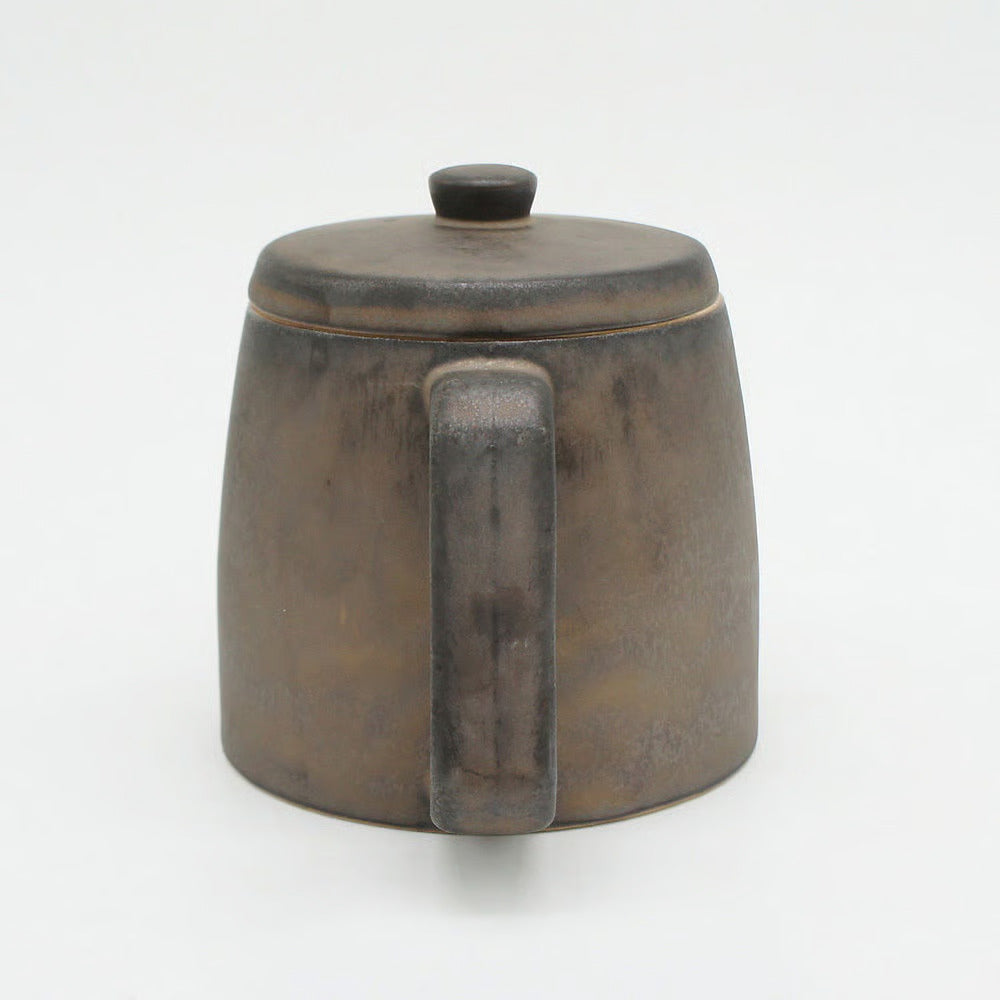 Ancient pottery pot brass
