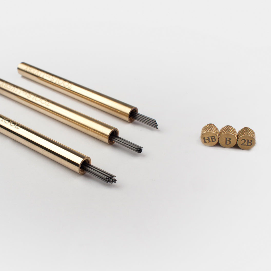 lead refill / mix: HB×1 stick+B×1 stick+2B×1 stick / 0.5mm lead / 10 refills per stick