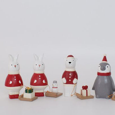 T-Lab./ Christmas Rabbits santa/ Present