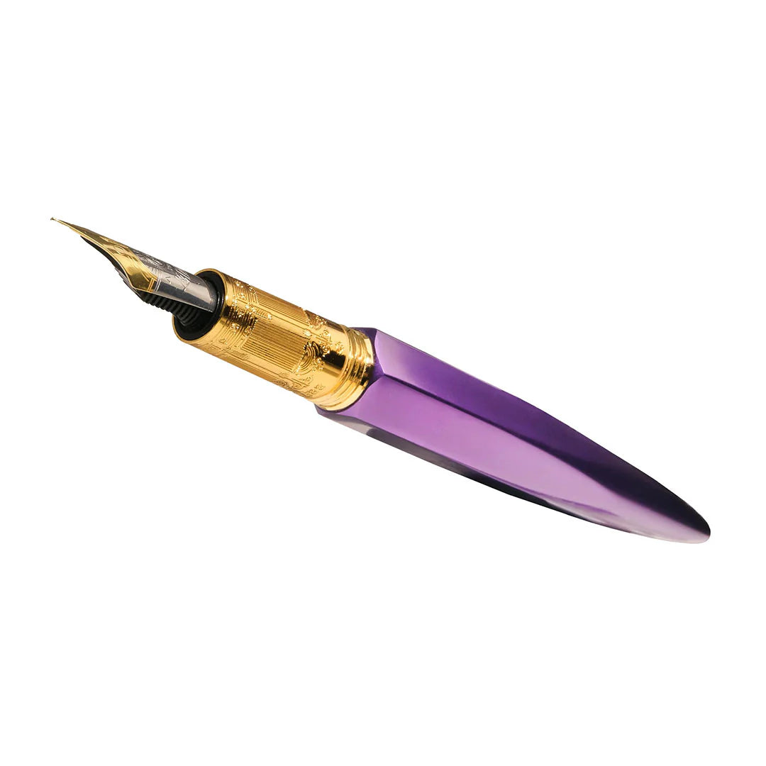 The Marquise Fountain Pen - Aubergine - Fine