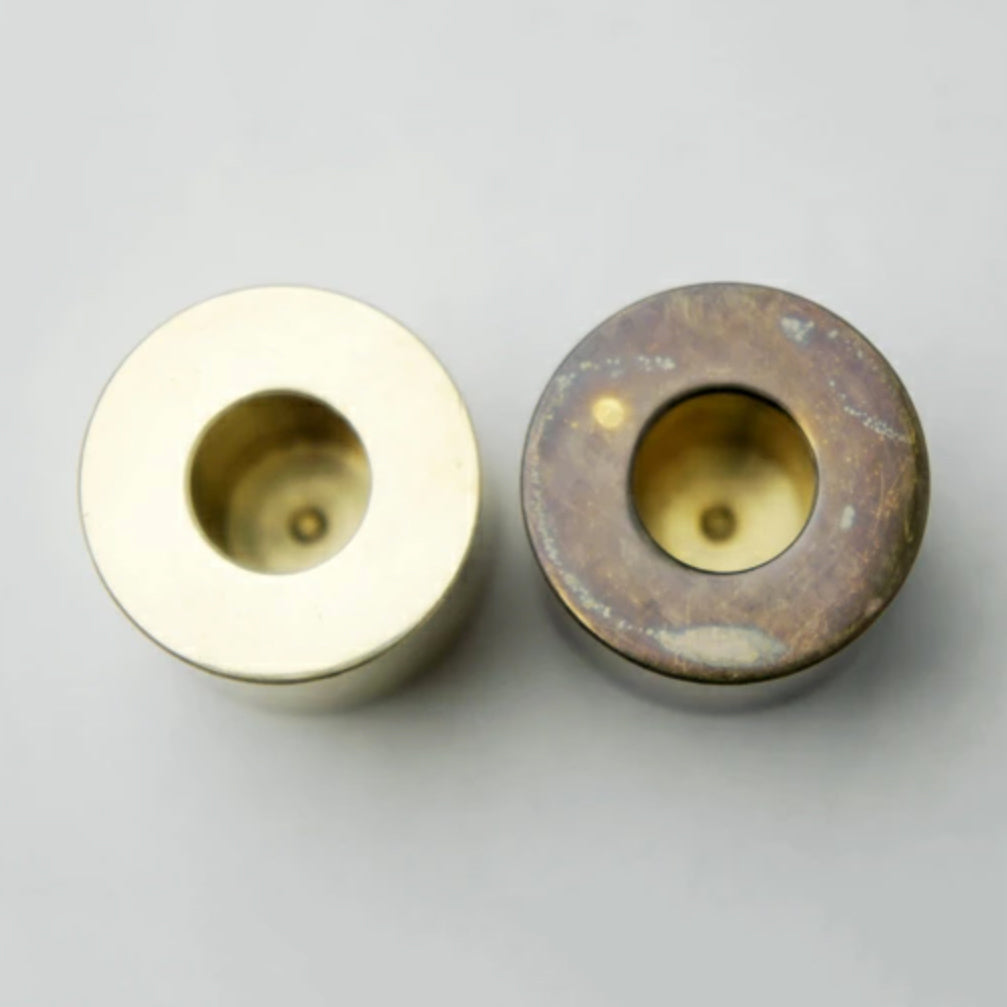 BRASS PEN STAND SOLID