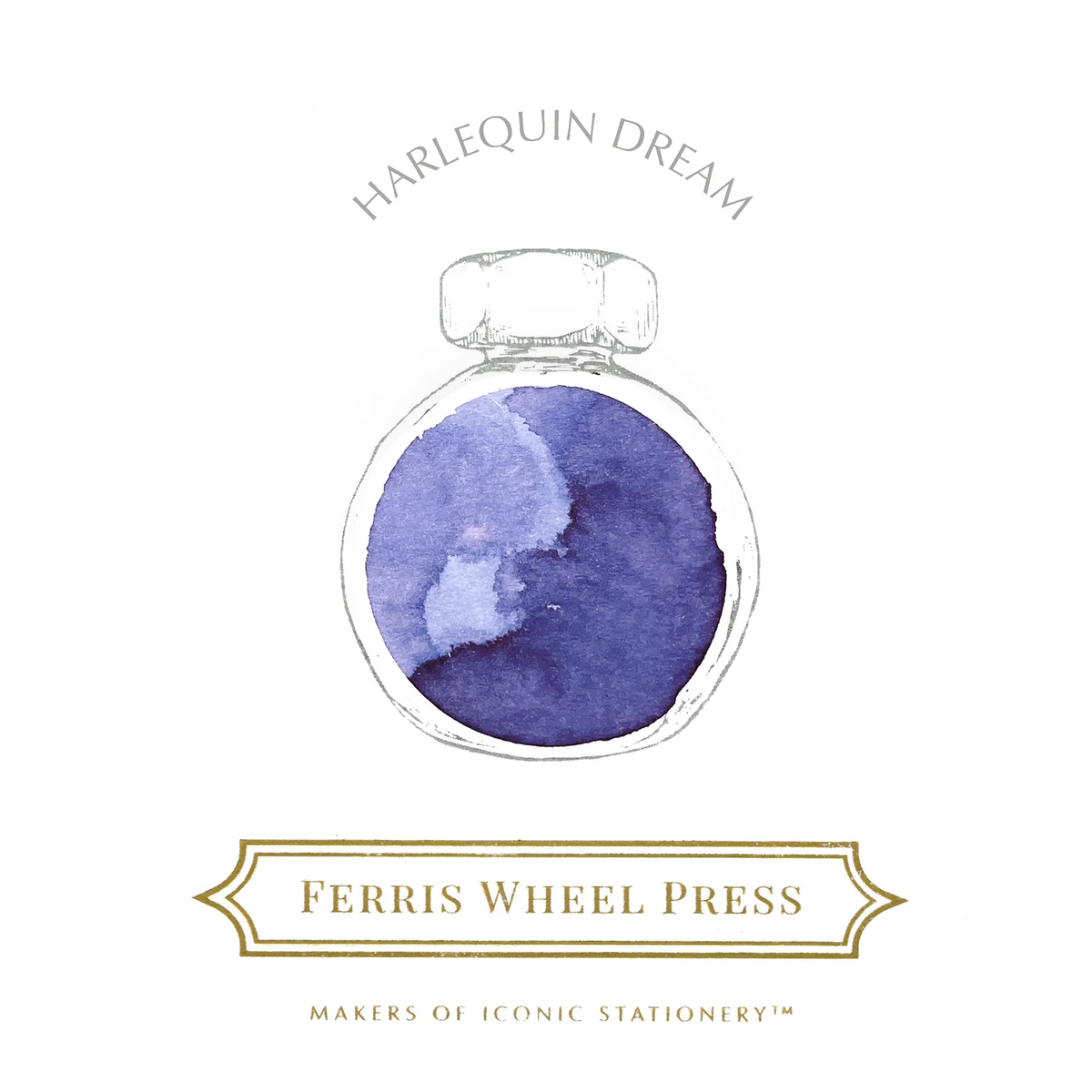 38ml Fountain Pen Ink - Harlequin Dream