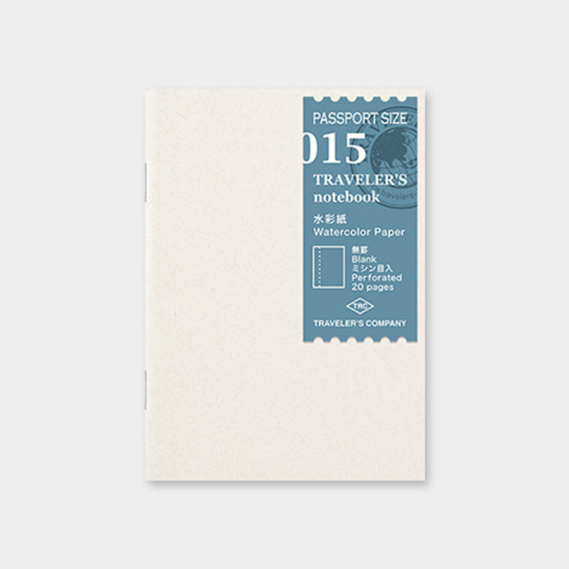 TRAVELER'S notebook Passport Size Refill Watercolor Paper