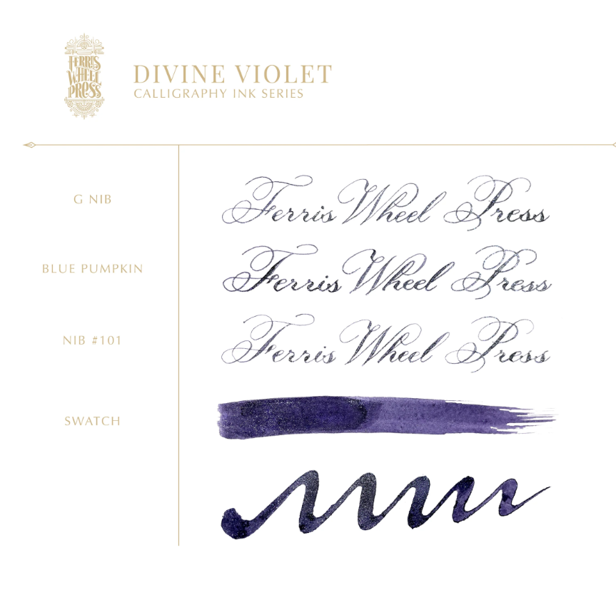 28ml Calligraphy Ink - Divine Violet