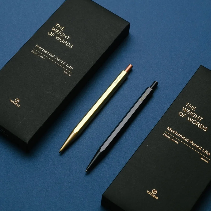 【Classic Revolve - Mechanical Pencil Lite】Brass
