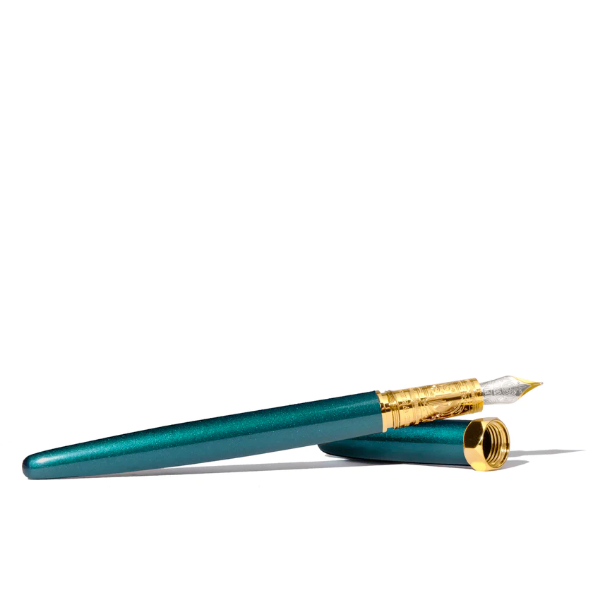 Bijou Fountain Pen - Printmaker's Teal - Medium