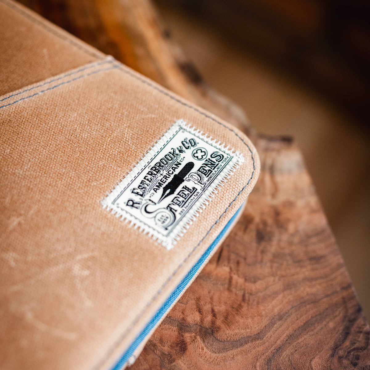 Esterbrook 20 pc zipper pen case - Tan