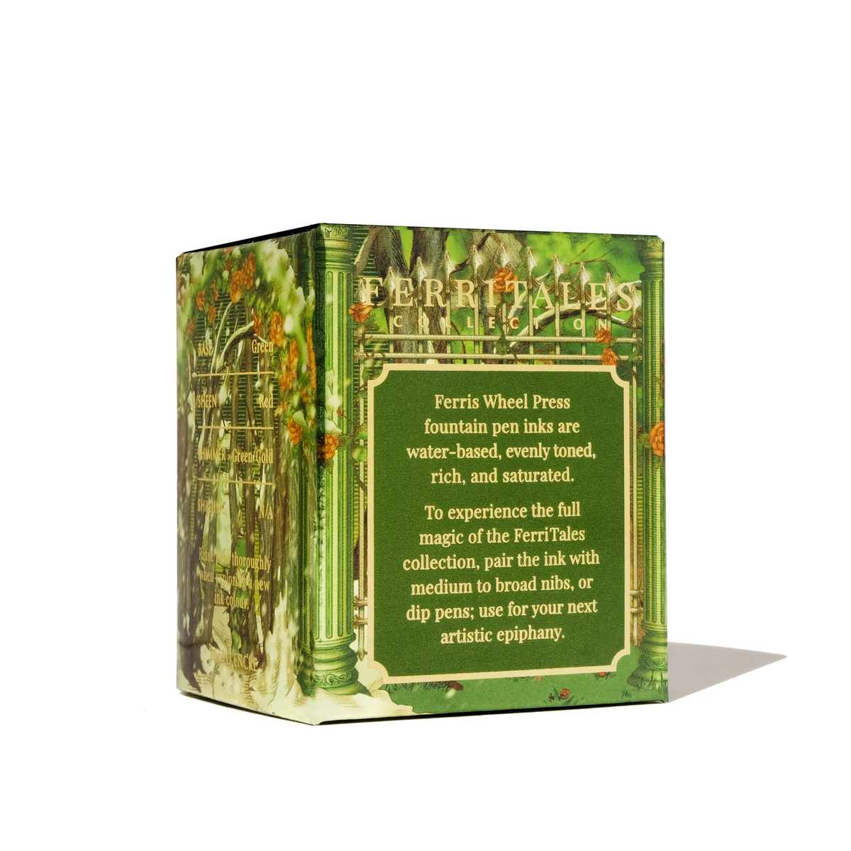 Ferritales 20ml Fountain Pen Ink - Emerald Gardens