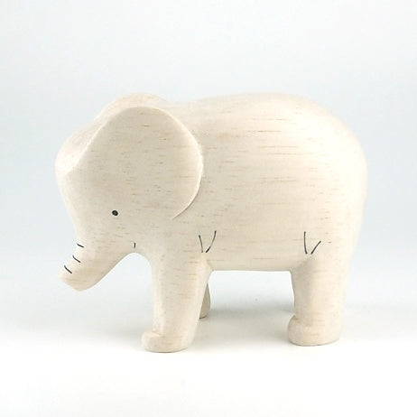 Pole pole wooden animal Elephant