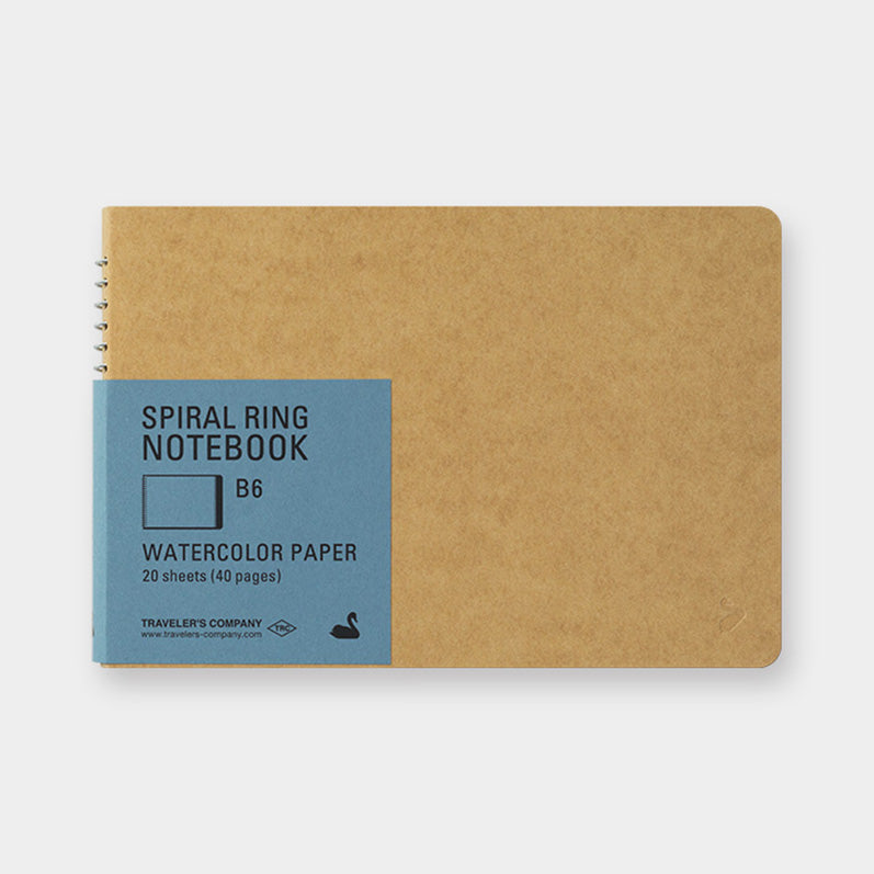 TRC SPIRAL RING NOTEBOOK <B6> Watercolor Paper