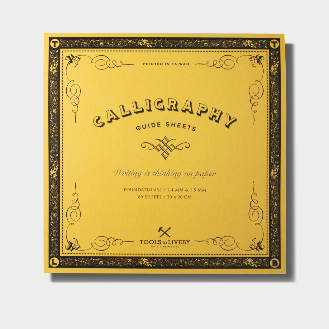 Calligraphy Practice Notebook / Chancery Cursive