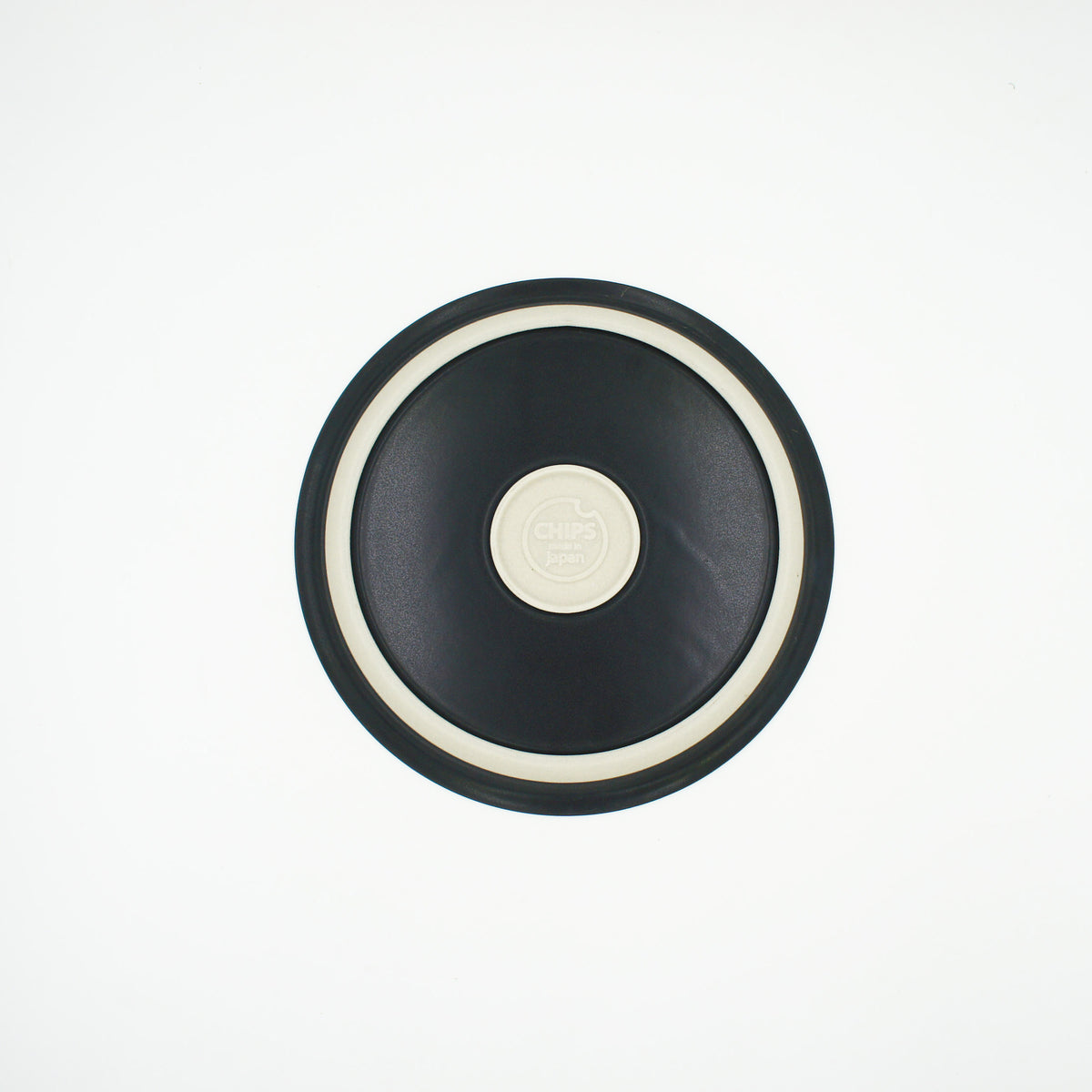 CHIPS PLATE L - mat black