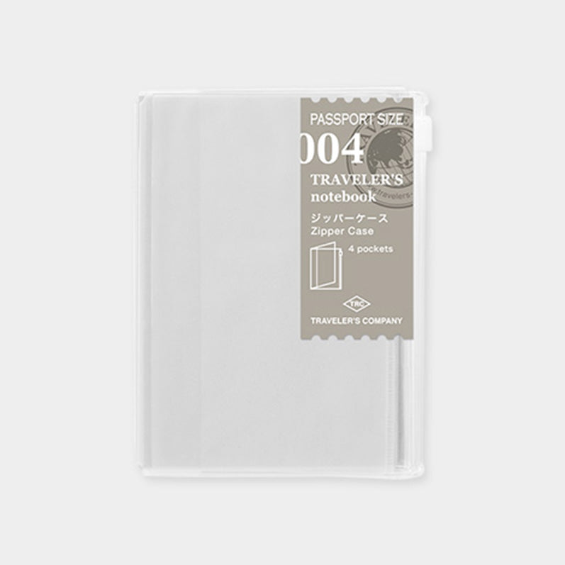 TRAVELER'S notebook Refill <Passport Size> Zipper pocket 004 <Basic Item>
