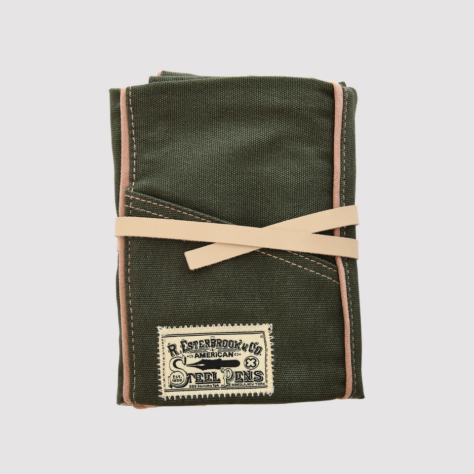 Esterbrook Pen Cups and Rolls - Pen Roll Army Green