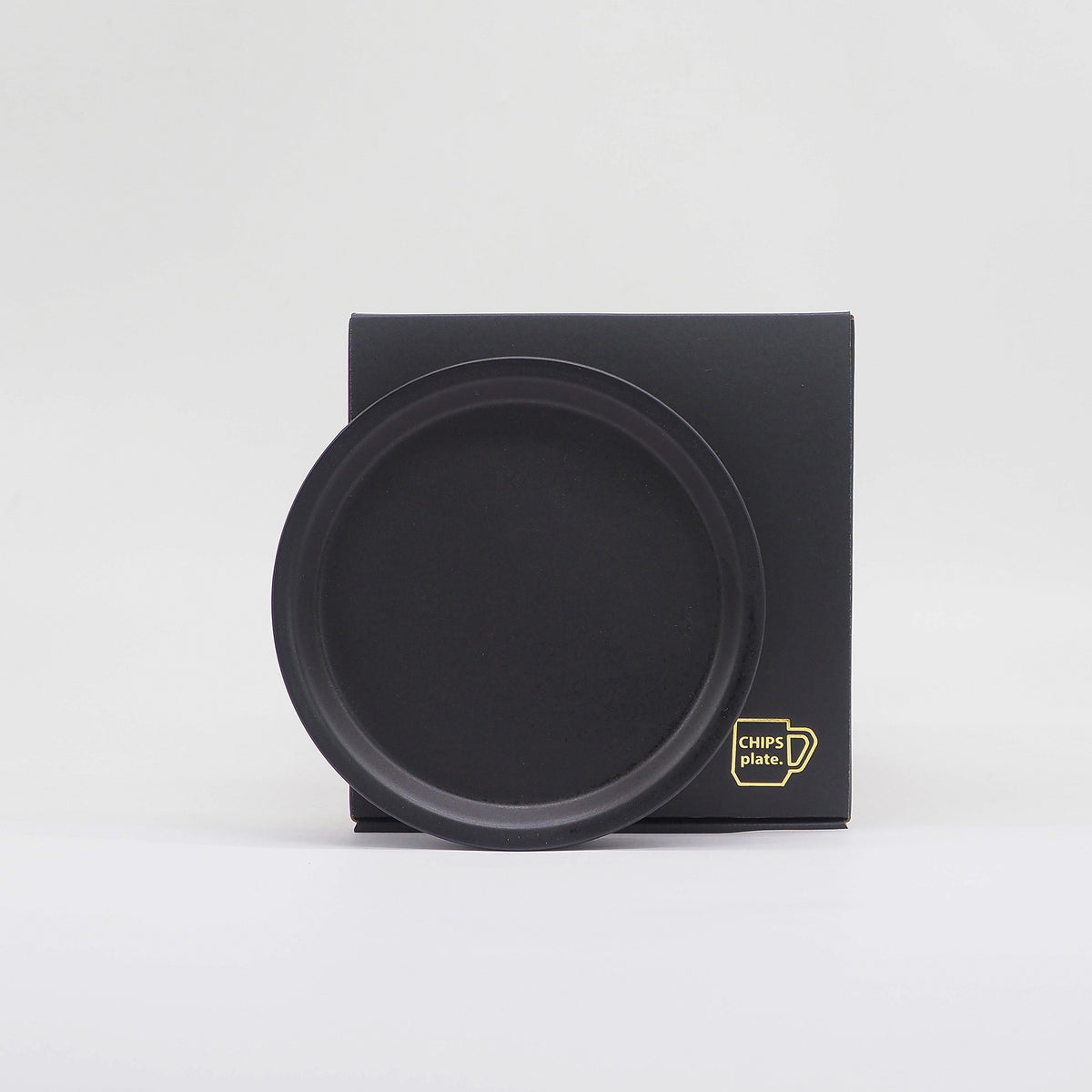 CHIPS PLATE S - mat black
