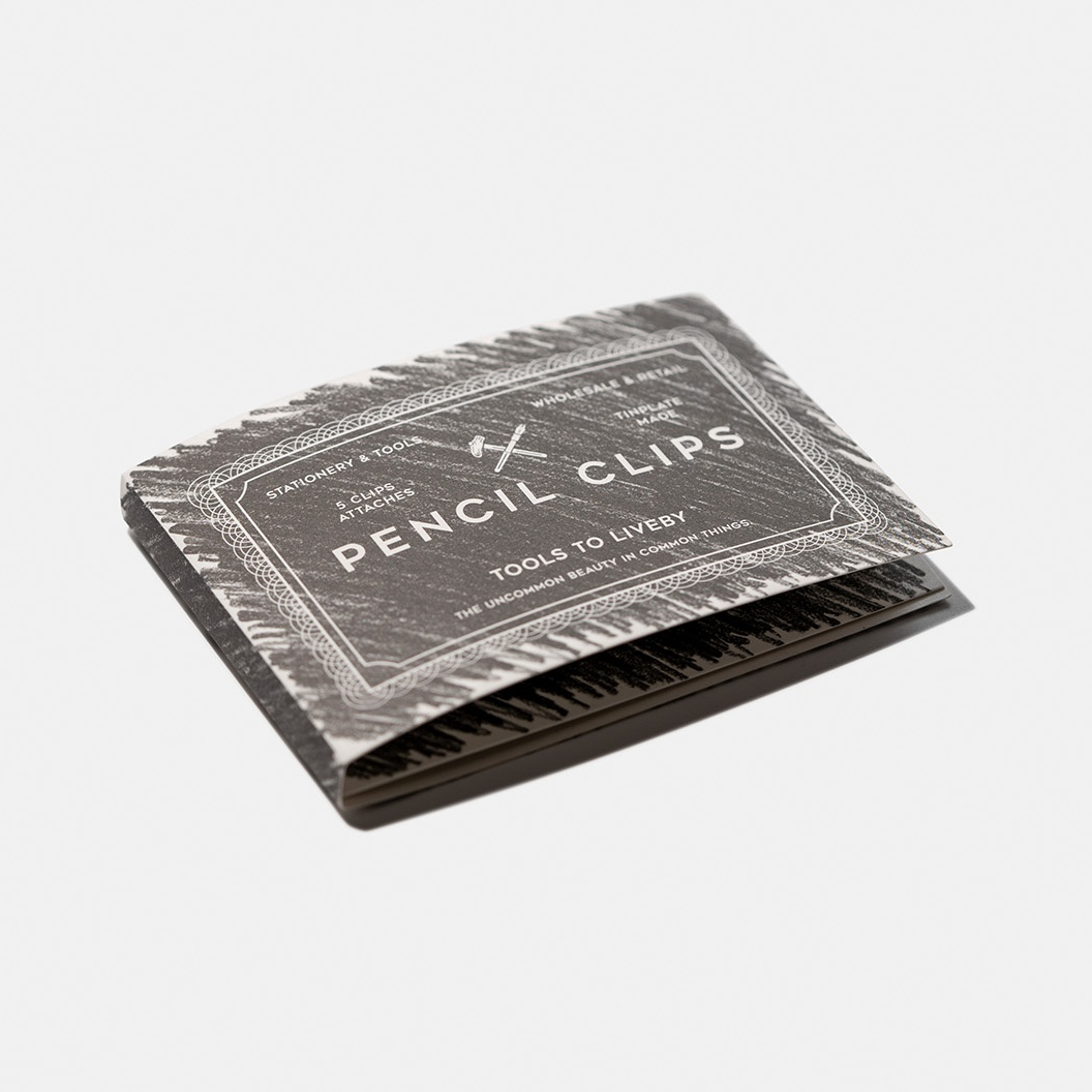 pencil tab clip / assorted / 5pcs per pack