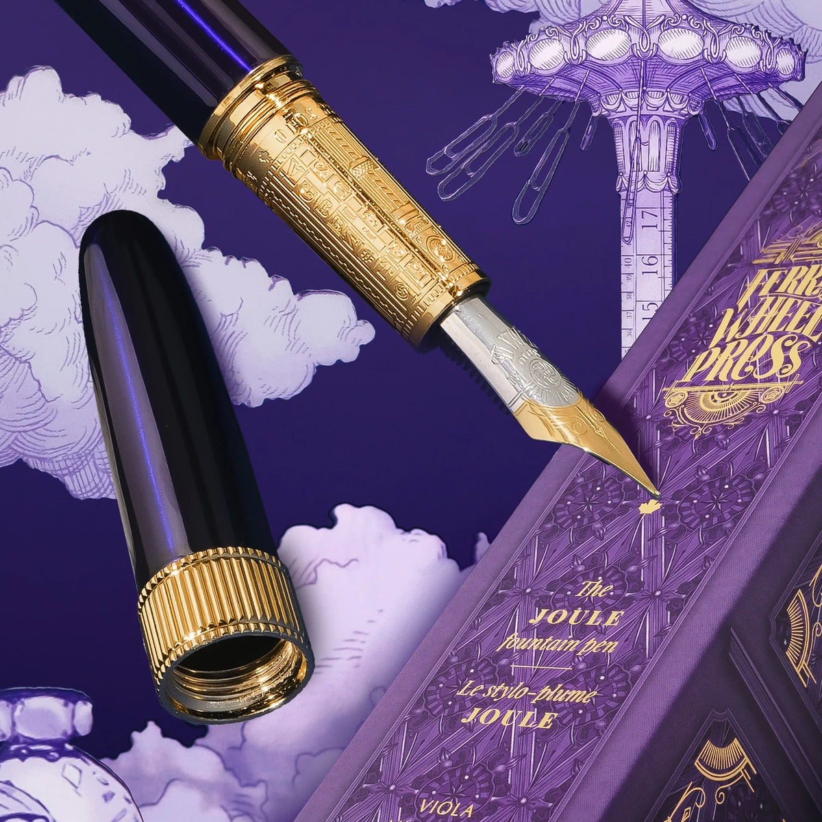Joule Fountain Pen - Viola Mulberry - Fine