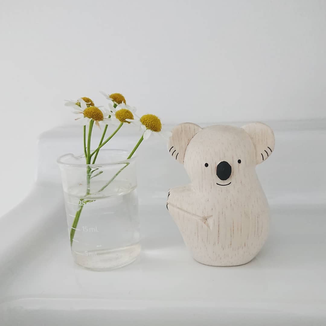 Pole pole wooden animal Koala