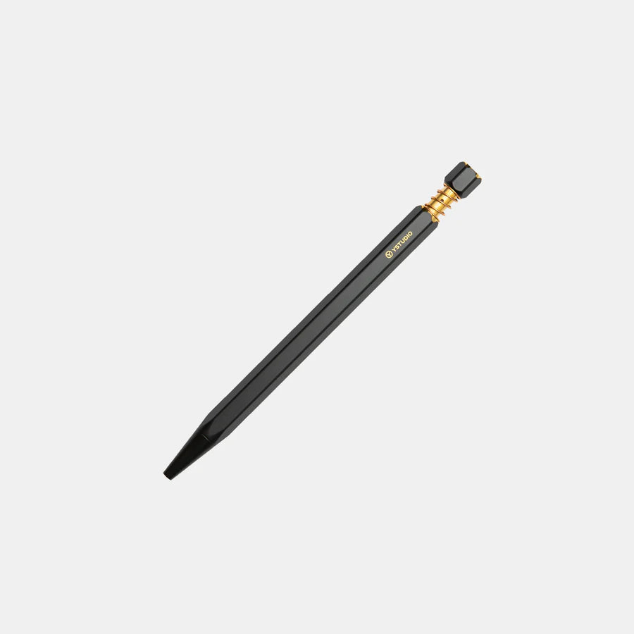 Classic Revolve-Spring Ballpoint Pen(Black)