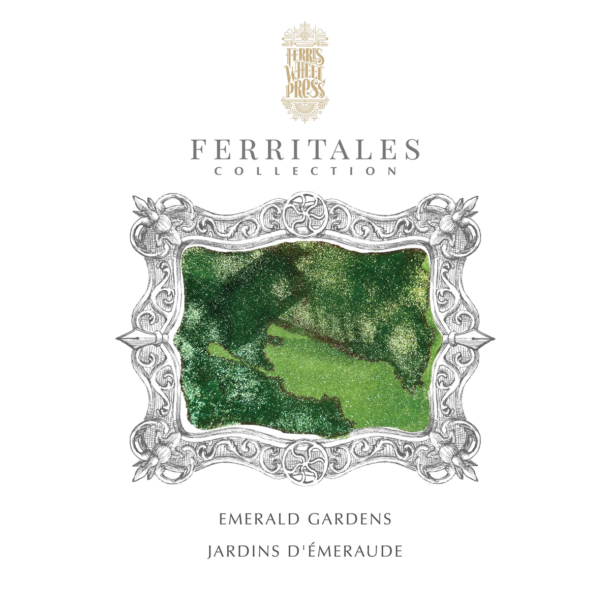 Ferritales 20ml Fountain Pen Ink - Emerald Gardens