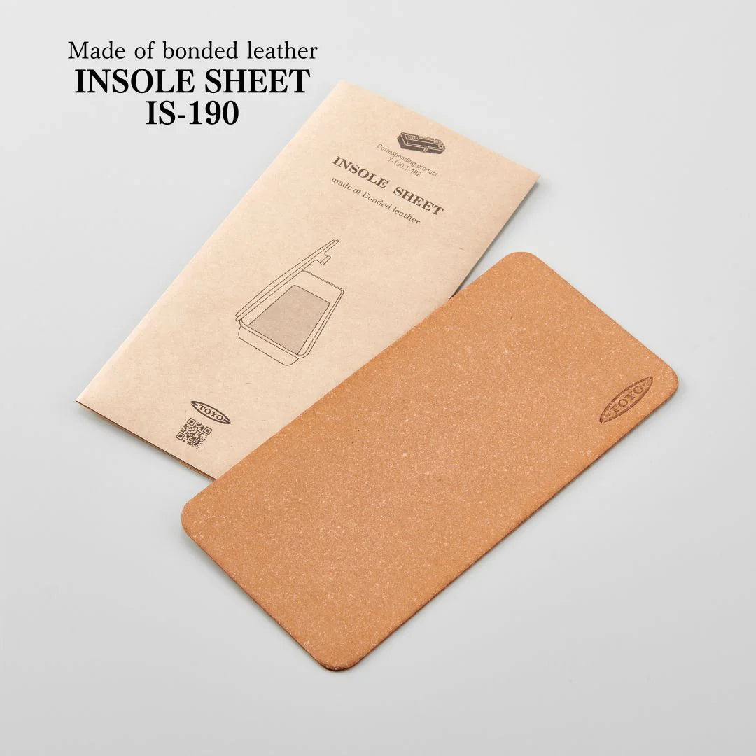 Bonded Leather Insole sheet IS series For T-190