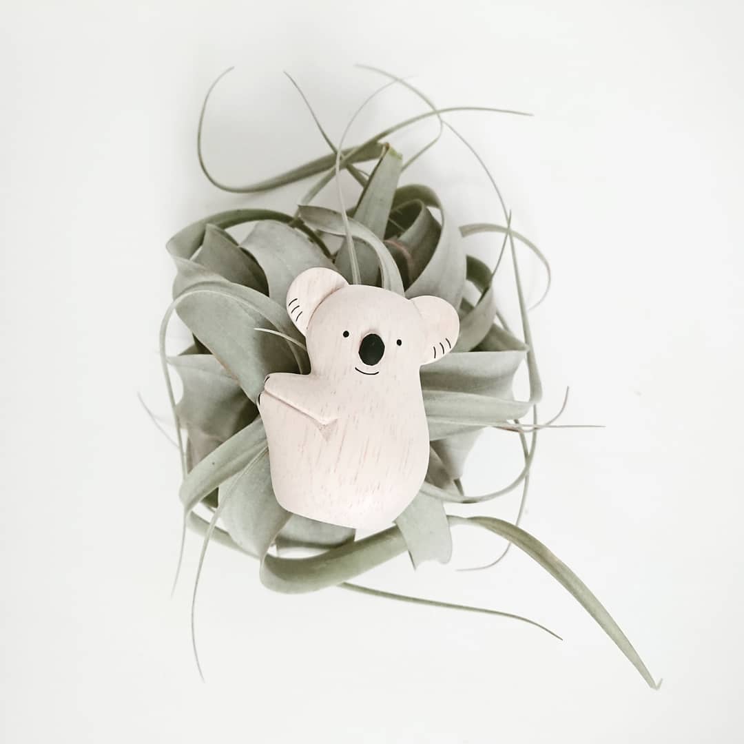Pole pole wooden animal Koala