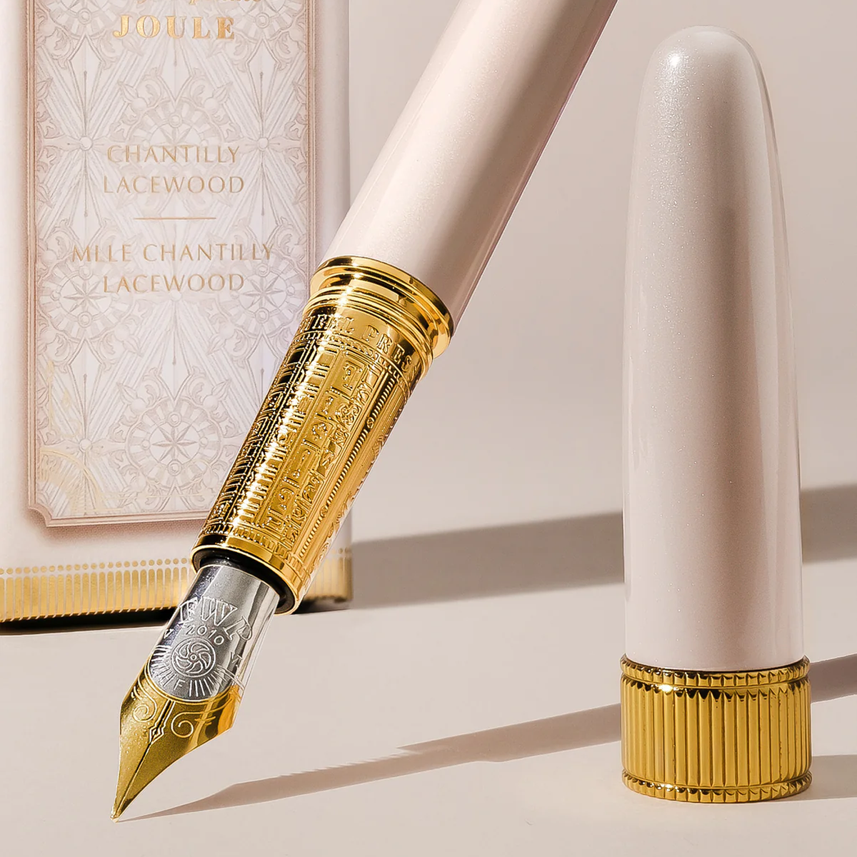 Joule Fountain Pen - Chantilly Lancewood - Fine