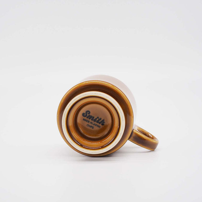Smith stacking Footed mug - brown