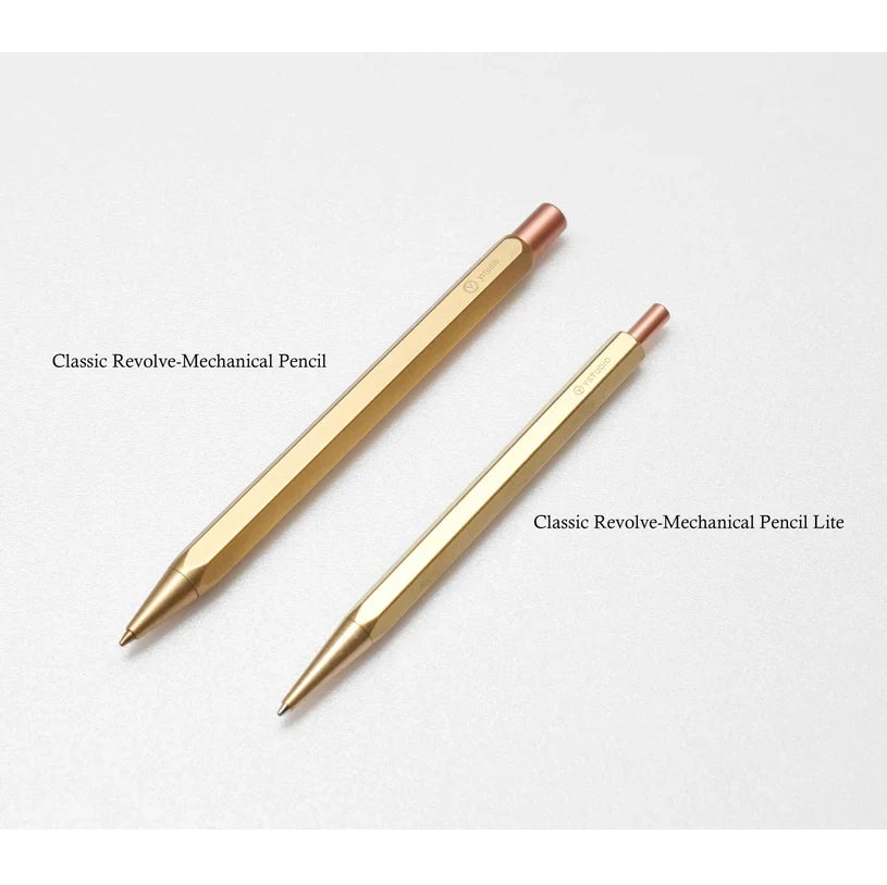 【Classic Revolve - Mechanical Pencil Lite】Brass
