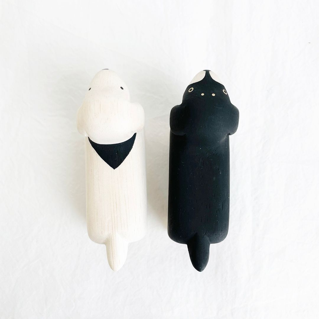 T-Lab./ Polepole Animal/ Dachshund black