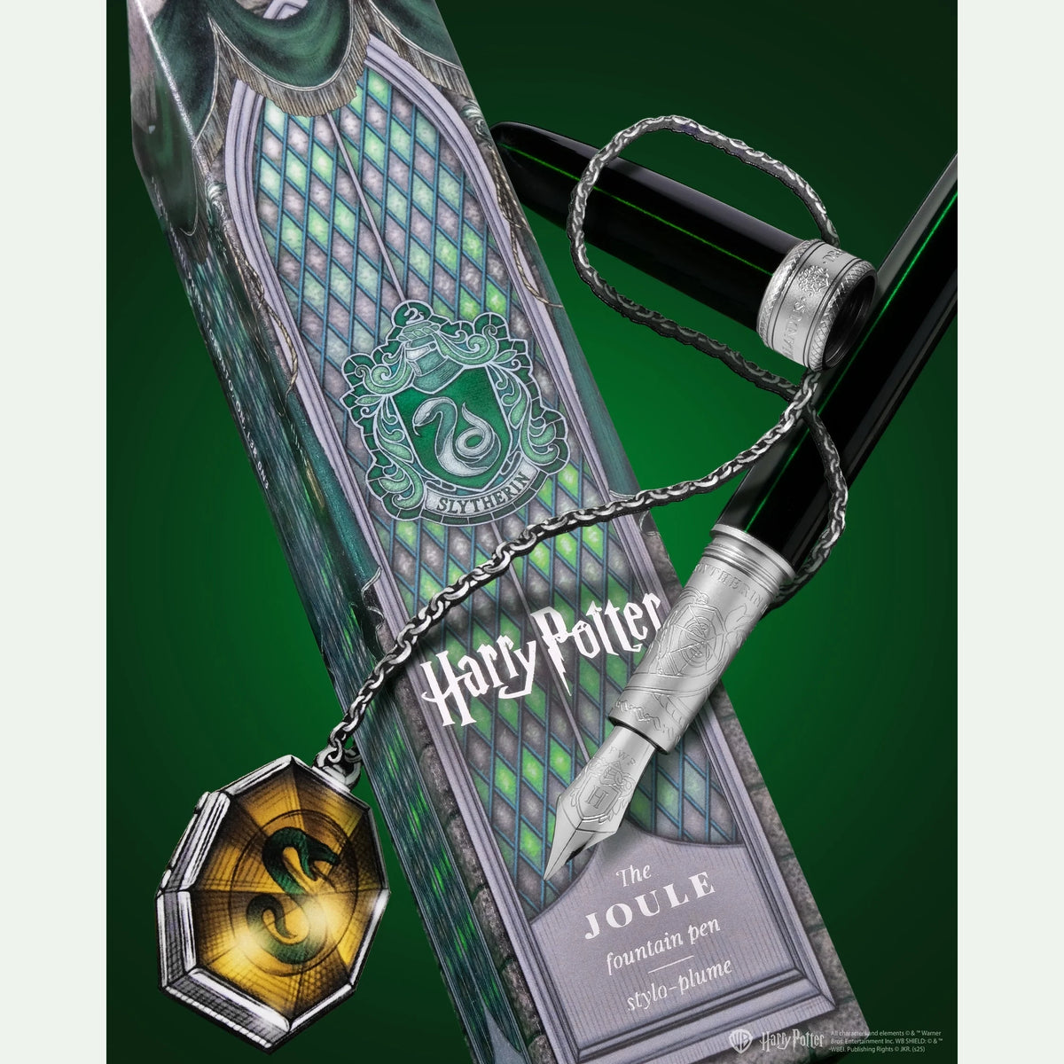 Warner Bros. - Harry Potter - The Joule Fountain Pen - Slytherin House