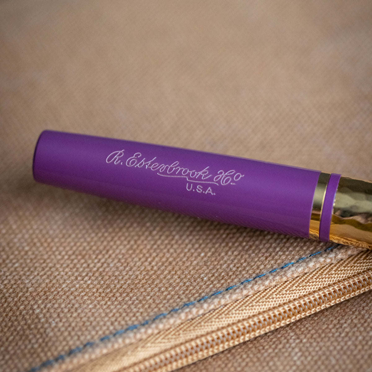 Model J Blackberry Ebonite with Gold trim - Fine