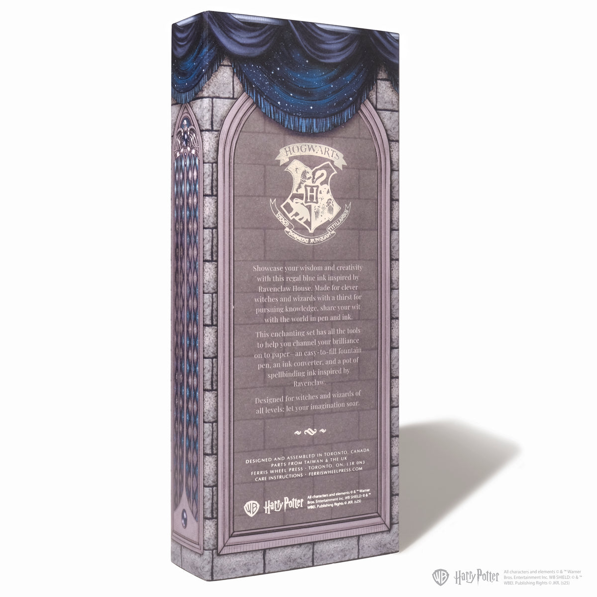 Warner Bros. - Harry Potter - Carousel Fountain Pen and 10ml Ink Set - Ravenclaw
