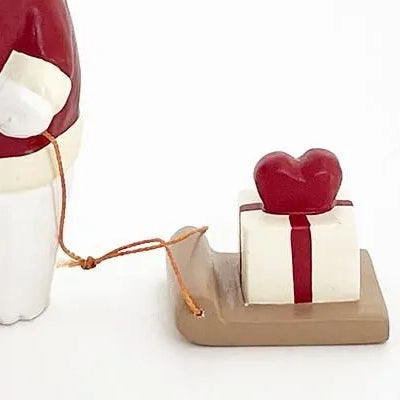 T-Lab./ christmas Polar Bear Santa/ Heart Present