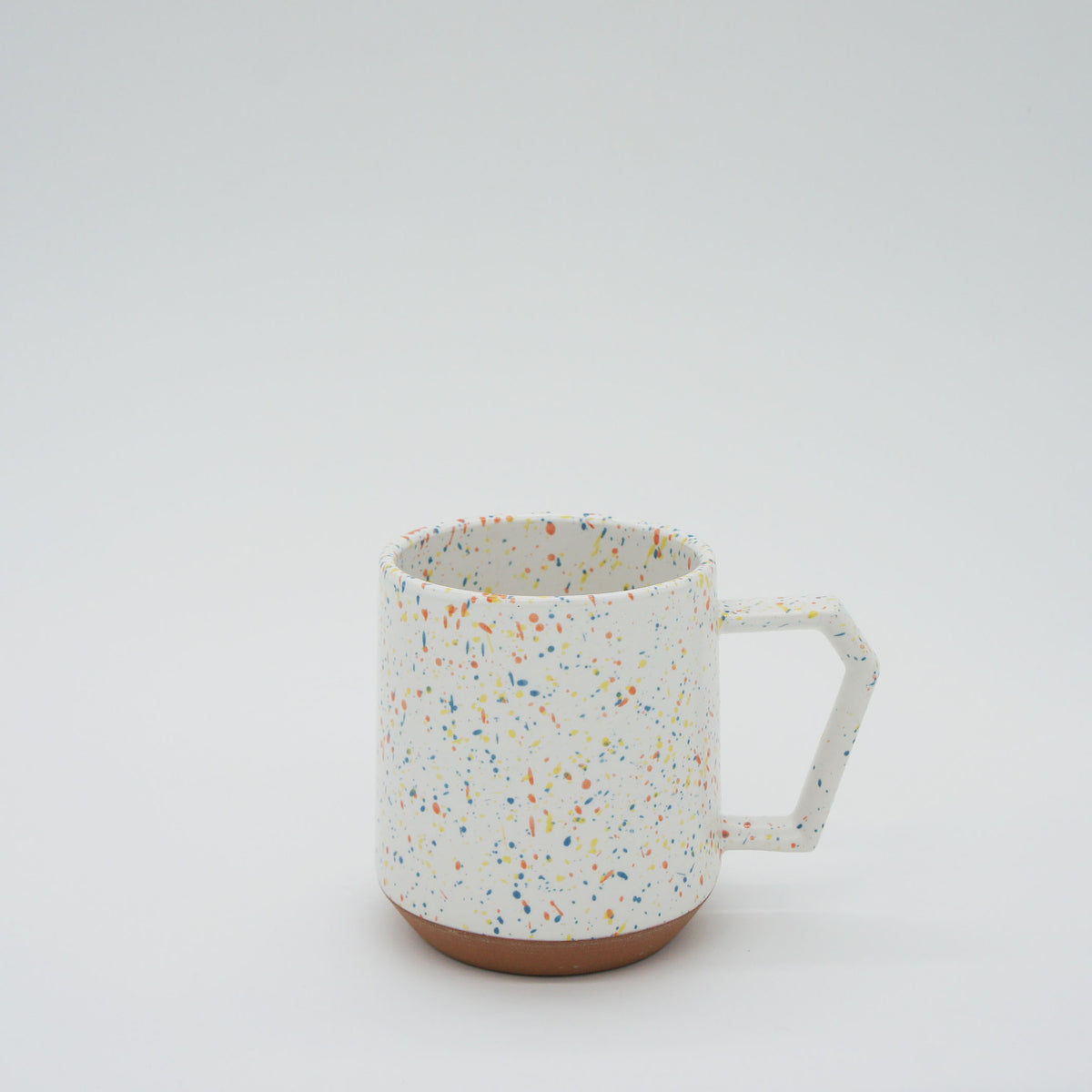 CHIPS MUG - splash white-orange