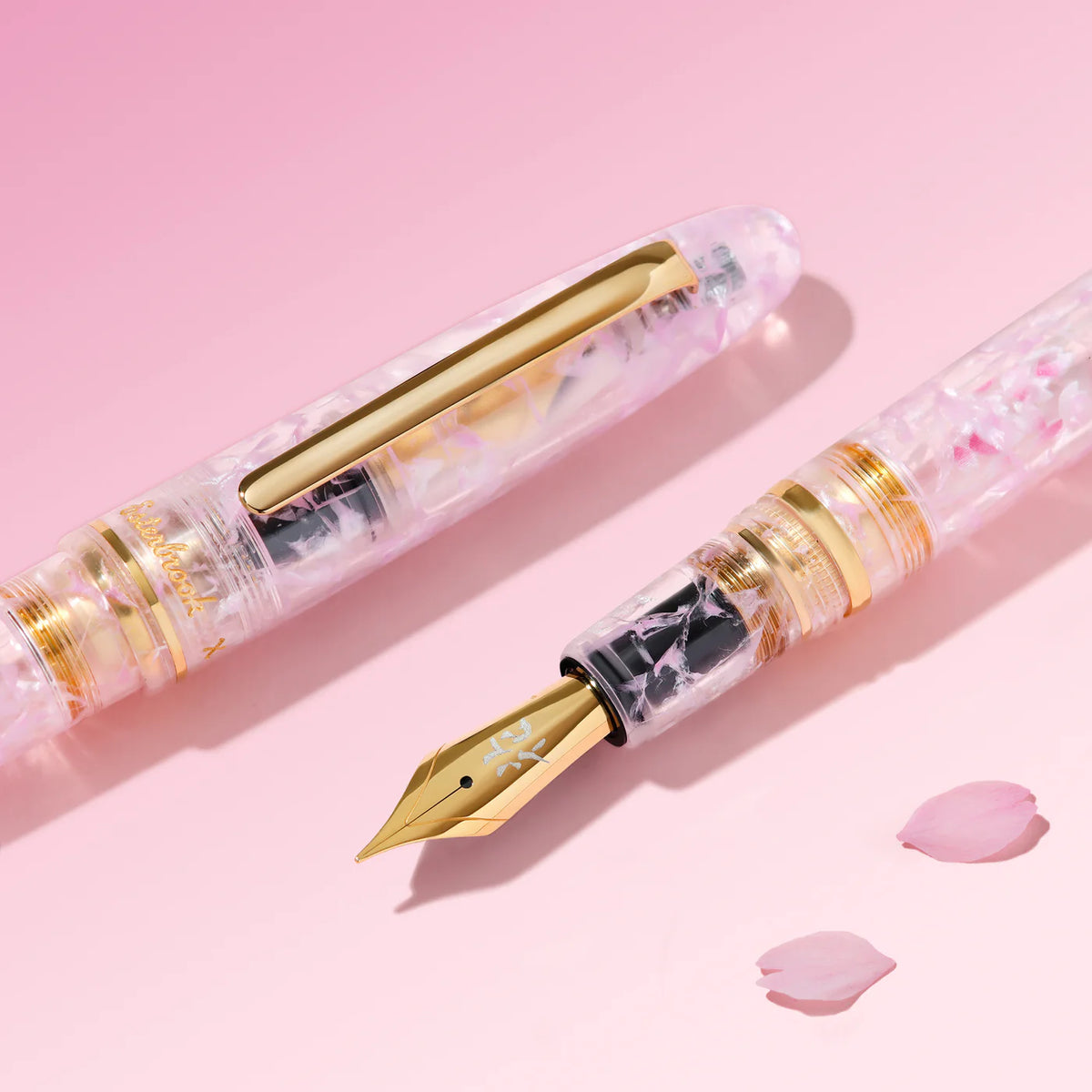 BUNGUBOX x Esterbrook Kachofugetsu Flower Fountain Pen, Broad Nib