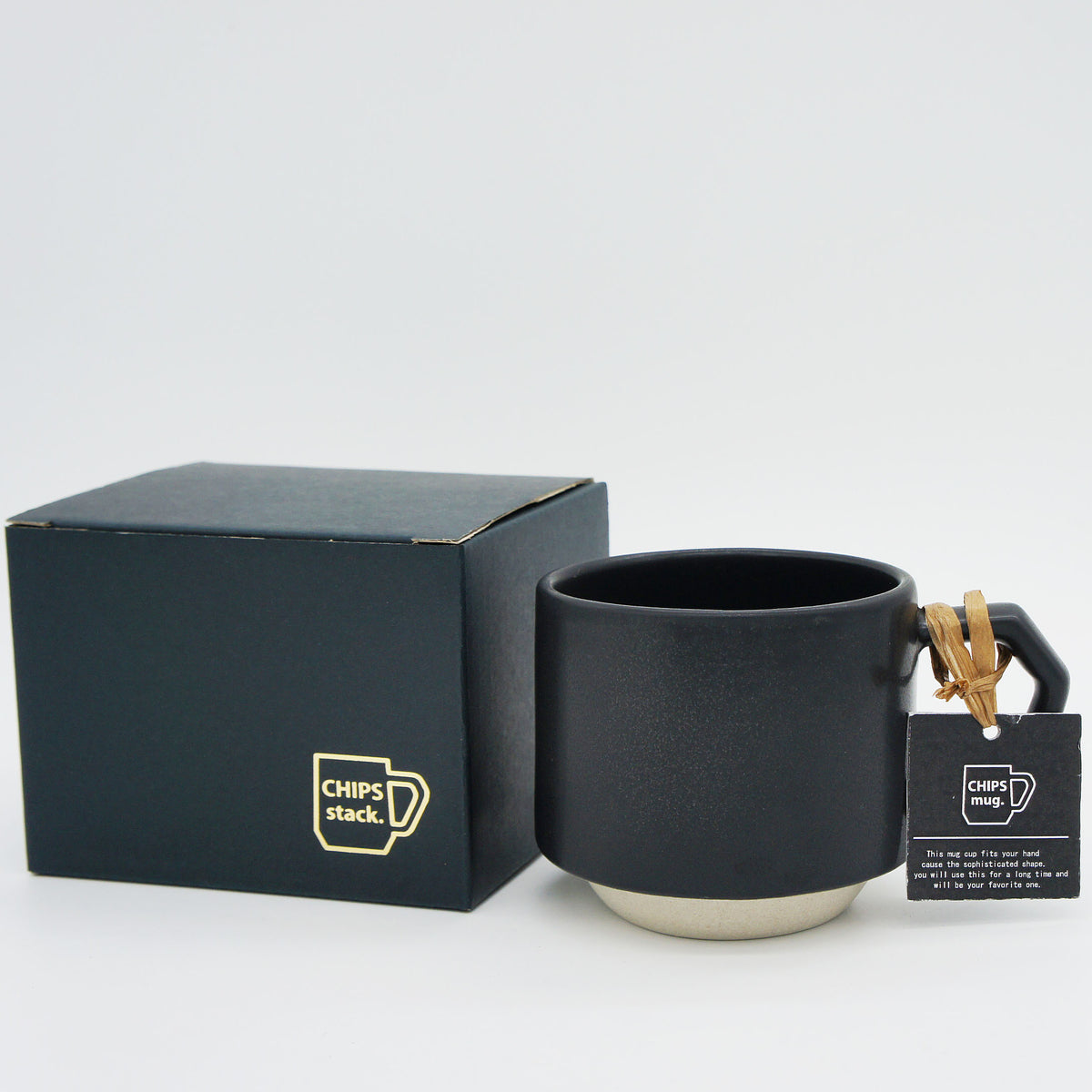 CHIPS stackMUG - mat black