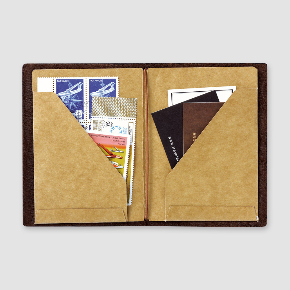 TRAVELER'S notebook Refill <Passport Size> Kraft Paper Folder 010