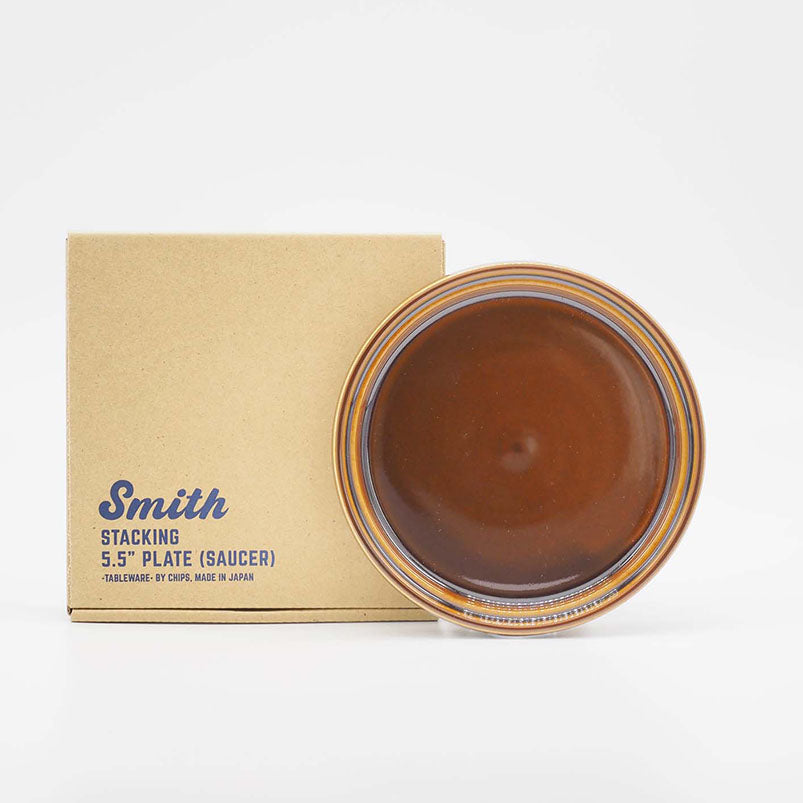 Smith stacking 5.5"Plate(Saucer) - brown