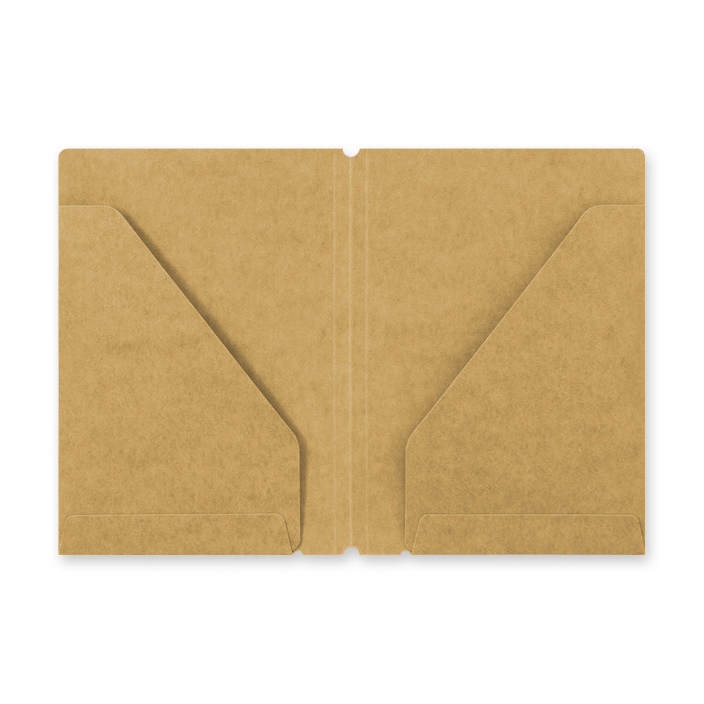 TRAVELER'S notebook Refill <Passport Size> Kraft Paper Folder 010