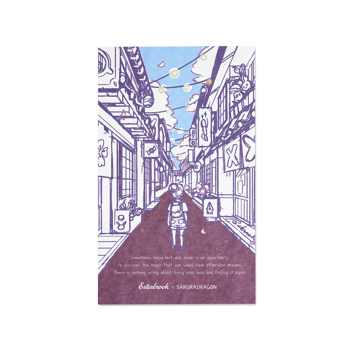 Sakura Street Blotter Papers, 5 pc Set