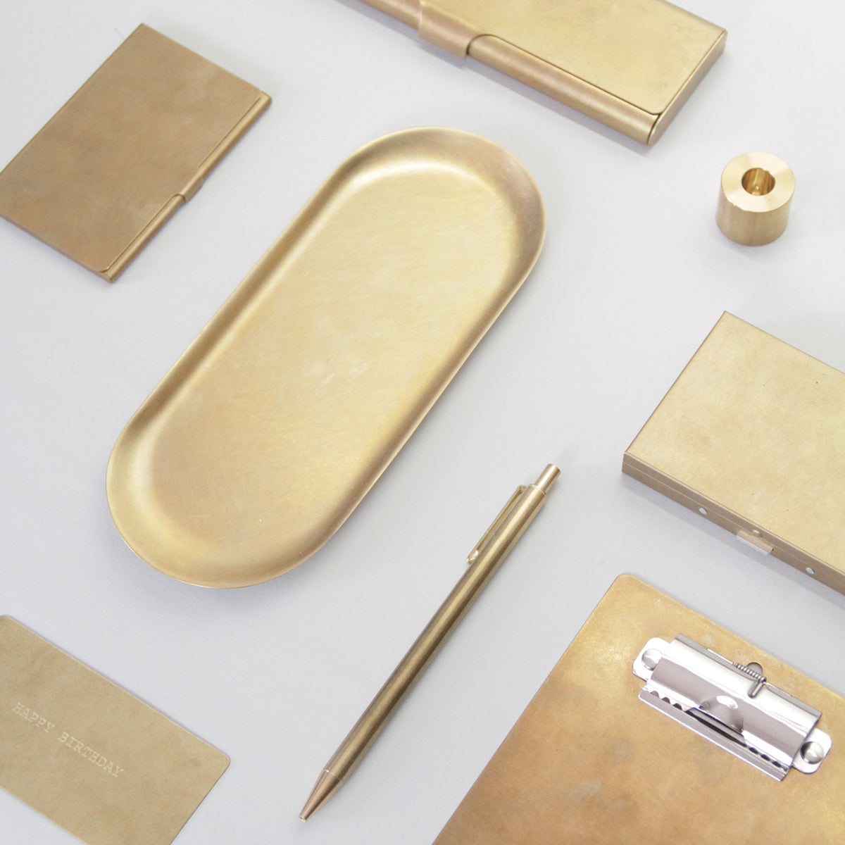 BRASS TRAY SOLID