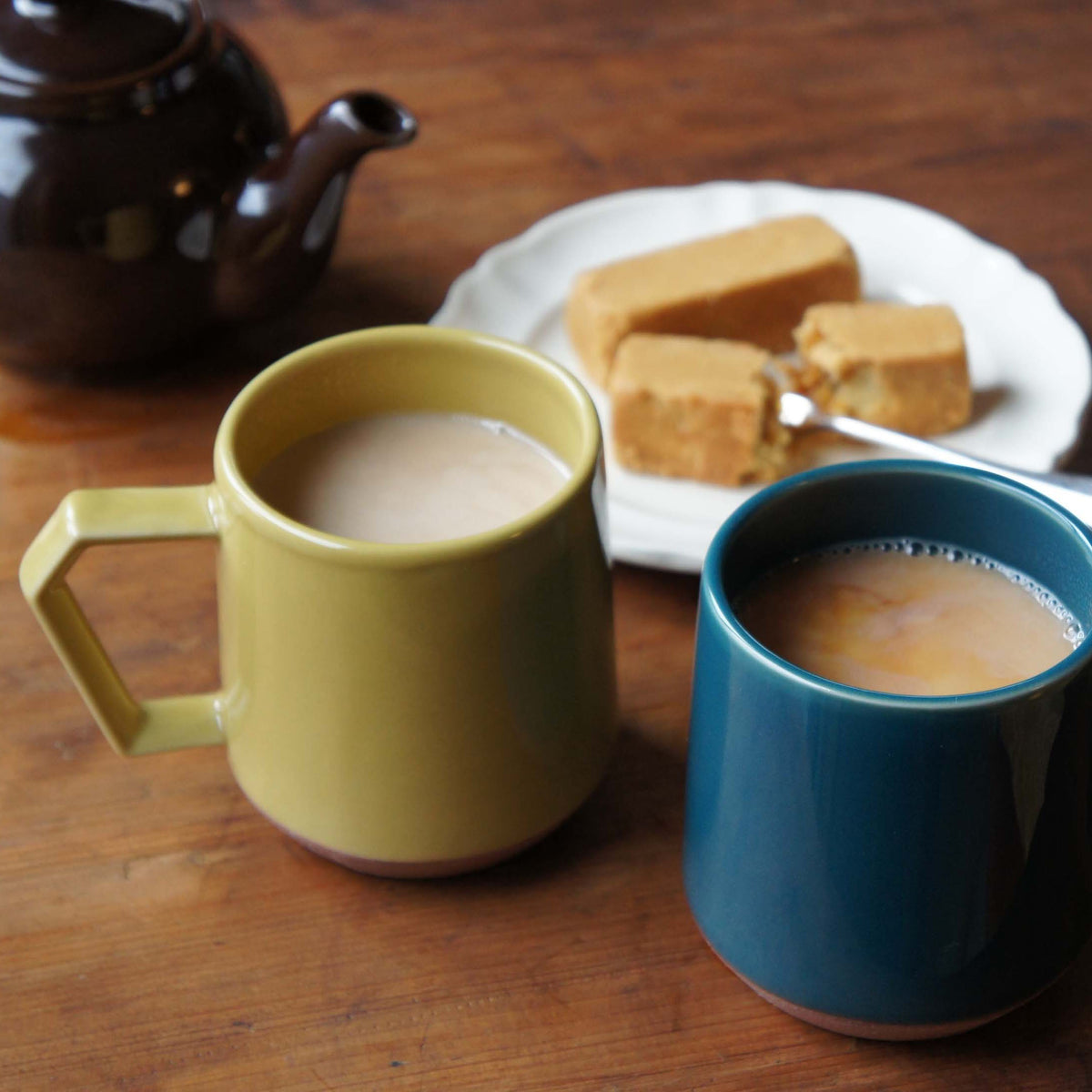 CHIPS MUG - solid mustard