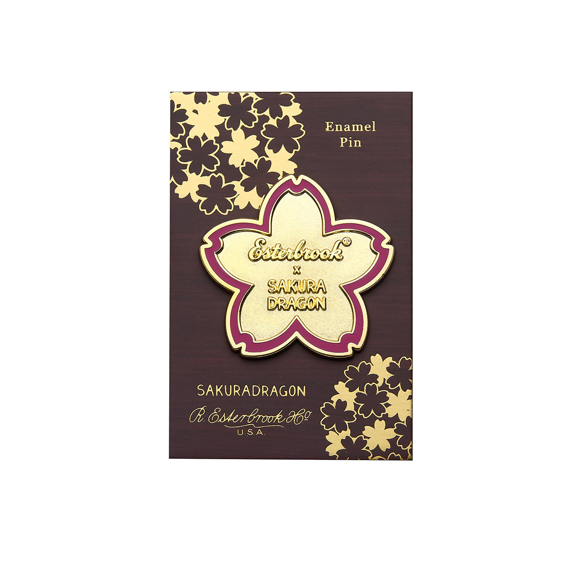 Sakura Street Flower Lapel Pin