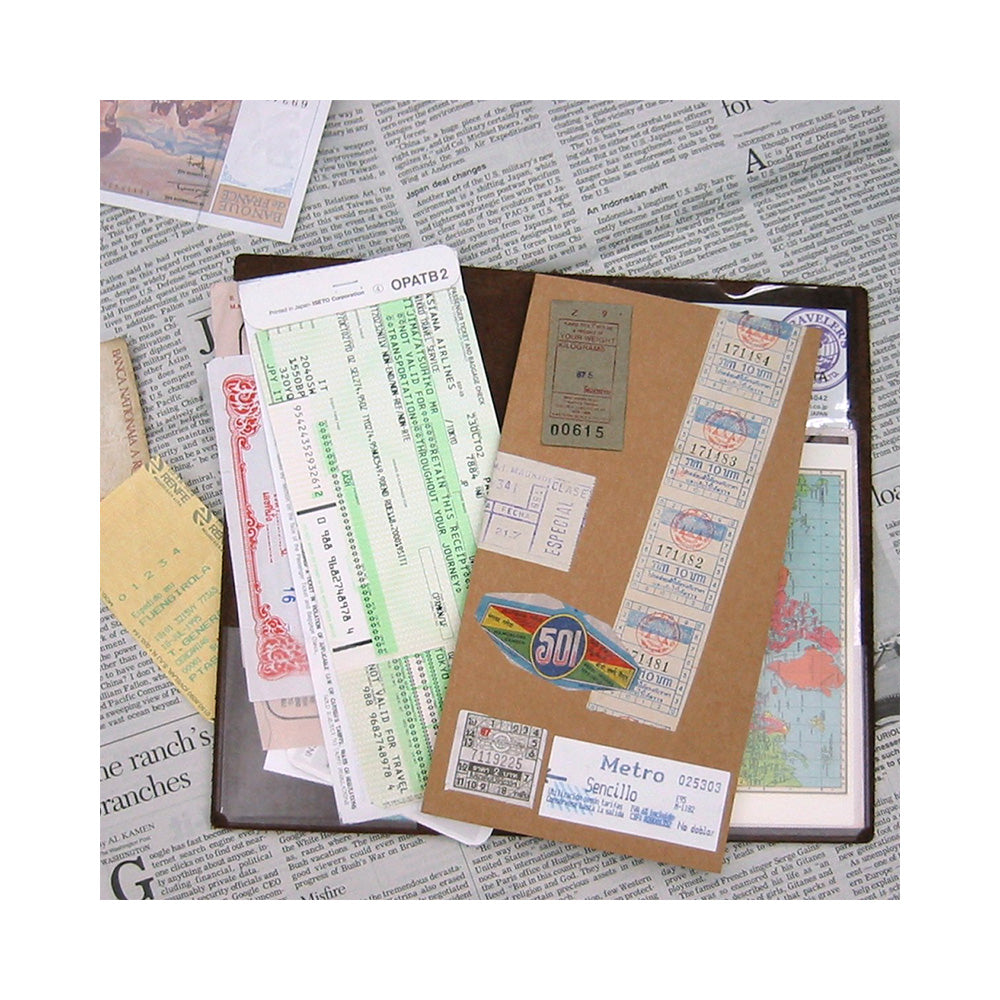 TRAVELER'S notebook Refill Pocket stickers 004 <Basic Item>