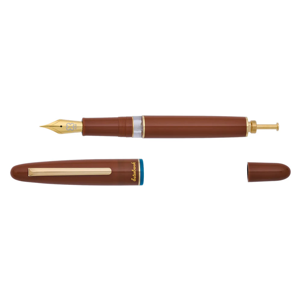 Back to the Lands Estie Fountain Pen / Incredible Rock / Gold Trim - B