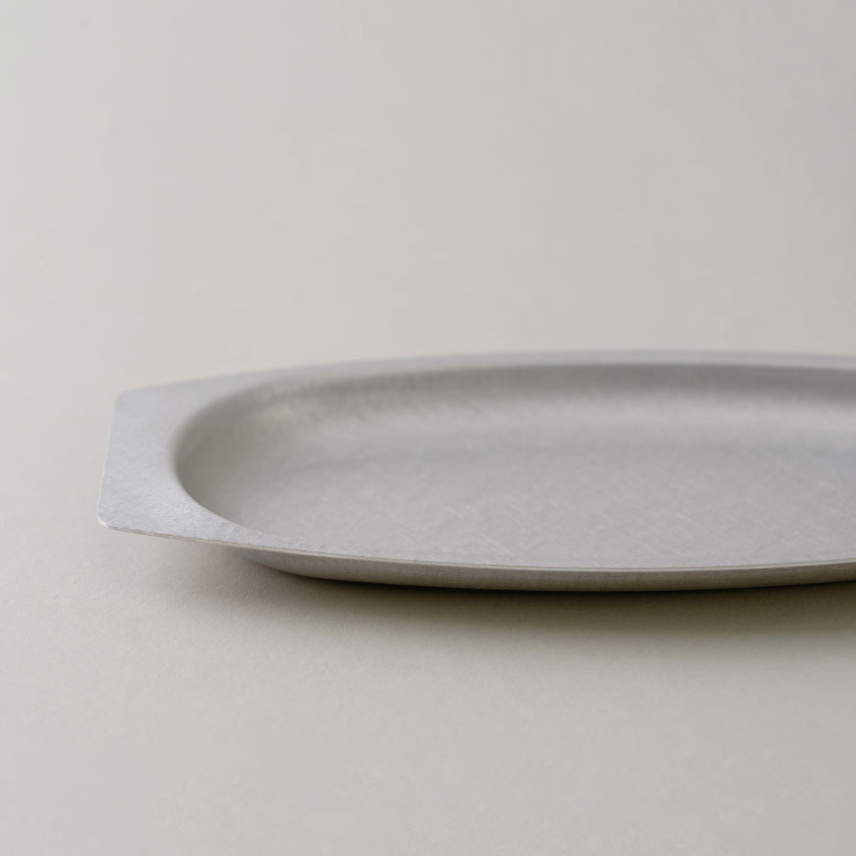 MATTE TEXTURE OVAL HIGH TRAY+